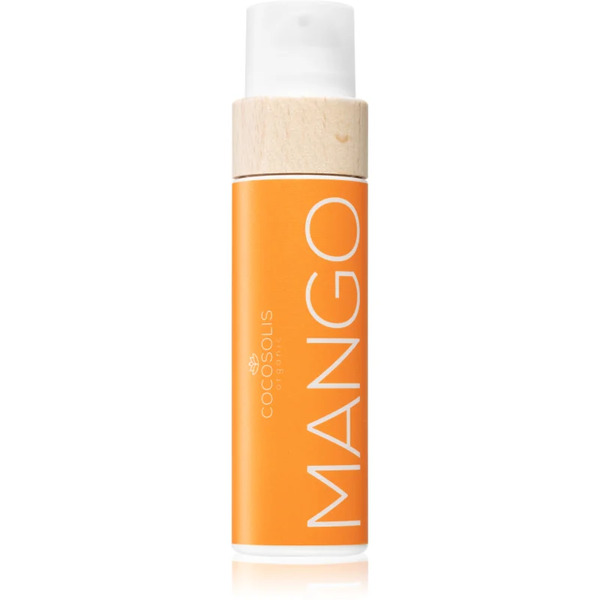  Cocosolis Mango Nourishing Sunscreen Oil Without Spf With Aroma Mango 110 Ml 