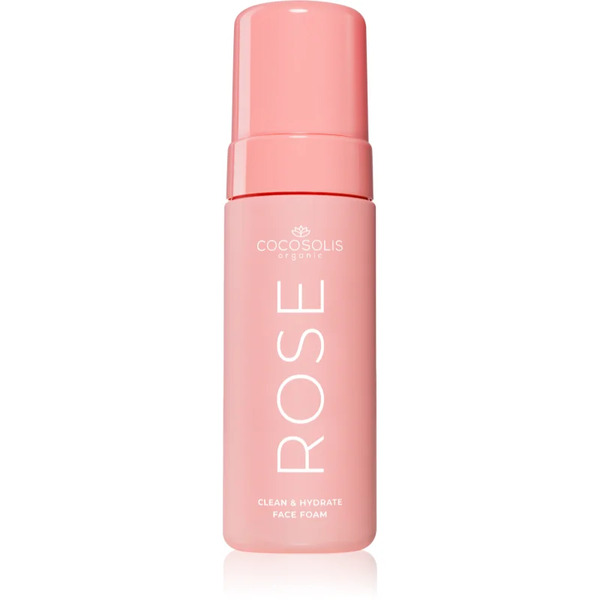  Cocosolis Rose Clean & Hydrate Face Foam Foaming Face Wash With Moisturising Effect 150 Ml 