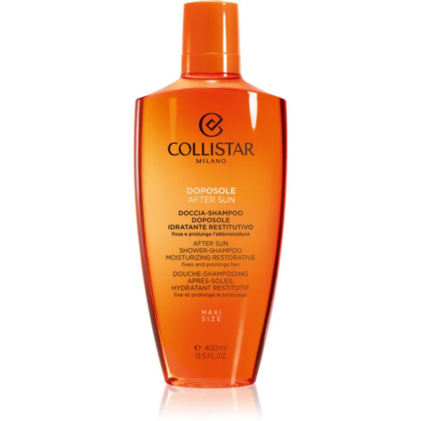  Collistar After Sun Shower-shampoo Moisturizing Restorative After-sun Shower Gel For Body And Hair 400 Ml 