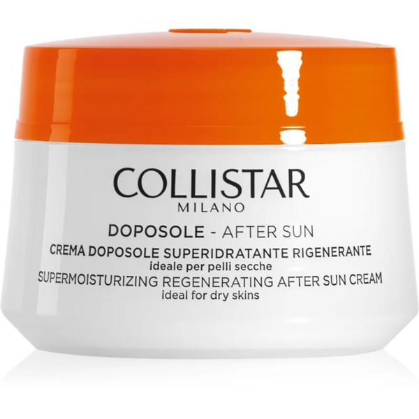  Collistar After Sun Supermoisturizing Regenerating Cream Regenerating And Moisturising Cream Aftersun 200 Ml 