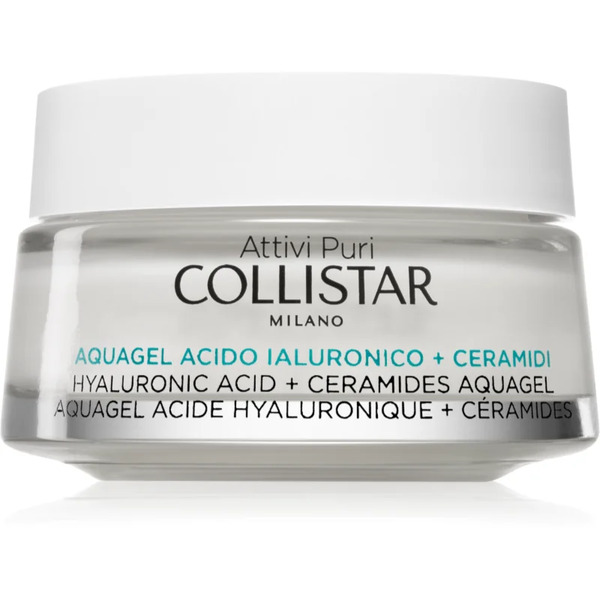 Collistar Attivi Puri Hyaluronic Acid + Ceramides Aquagel Moisturising Cream-gel With Illuminating Effect With Hyaluronic Acid 50 Ml 