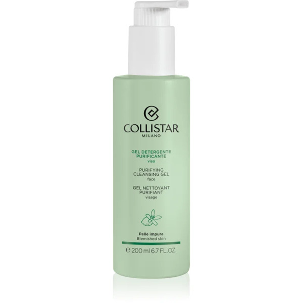  Collistar Cleansing Purifying Cleansing Gel Gentle Cleansing Gel For Skin Prone To Irritation 200 Ml 