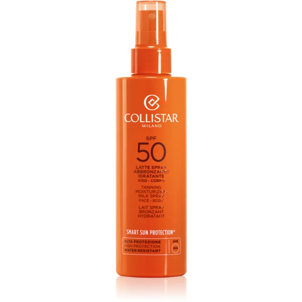  Collistar Special Perfect Tan Tanning Moisturizing Milk Spray Sunscreen Lotion Spray For Deeper Tan 200 Ml 