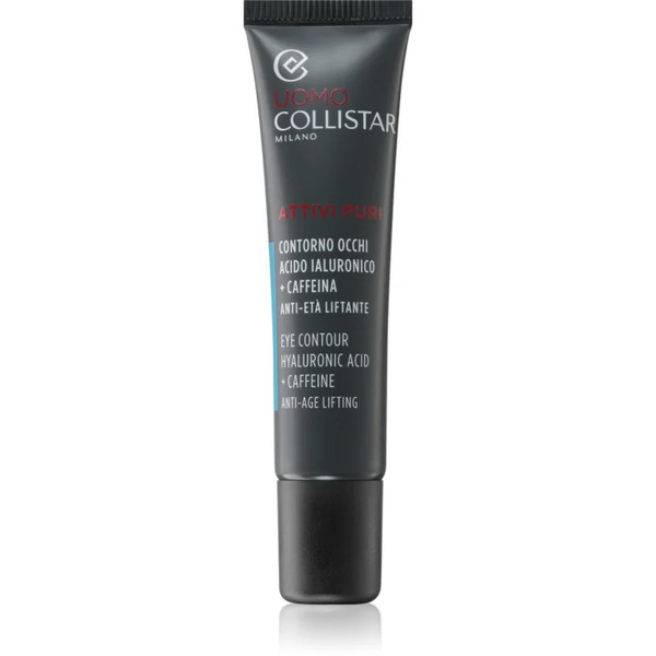  Collistar Uomo Attivi Puri Eye Contour Hyaluronic Acid + Caffeine Eye Contour Anti-ageing Brightening Eye Cream 15 Ml 