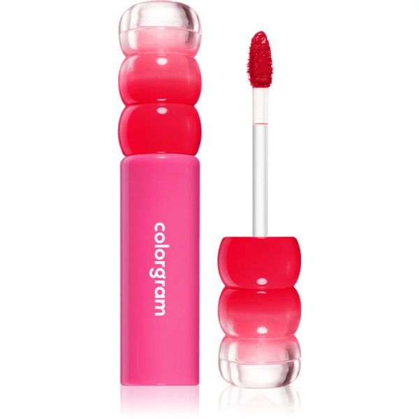  Colorgram Fruity Water Tint Long-lasting Lip Gloss With Nourishing And Moisturising Effect Shade #05 Dainty Cherry 2.8 G 