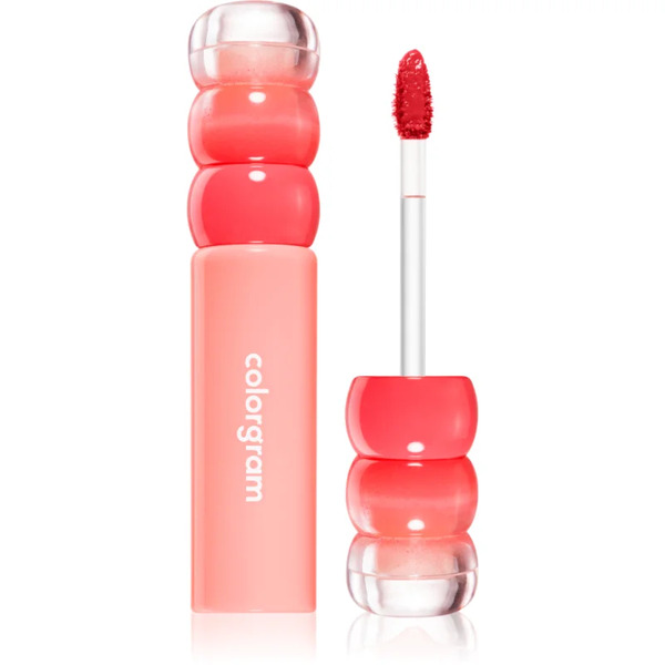  Colorgram Fruity Water Tint Long-lasting Lip Gloss With Nourishing And Moisturising Effect Shade #01 New Apricot 2.8 G 