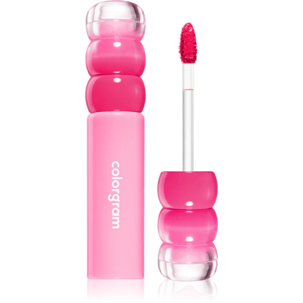  Colorgram Fruity Water Tint Long-lasting Lip Gloss With Nourishing And Moisturising Effect Shade #04 Sulking Watermelon 2.8 G 