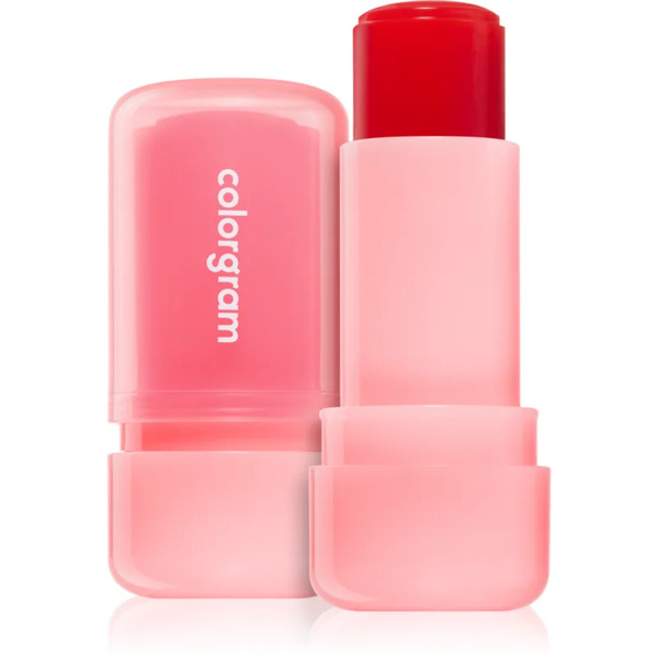 Colorgram Multi Jelly Stick Blusher With Illuminator With Gel Consistency Shade 02 Tangerine Jelly 5 G 