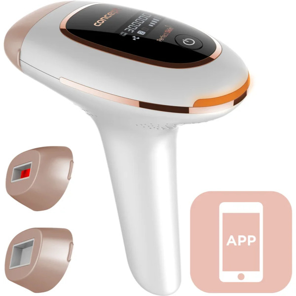  Concept Il3020 Ipl Perfect Skin Ipl Epilator For Body, Face, Bikini Area And Underarms White And Rosegold 1 Pc 