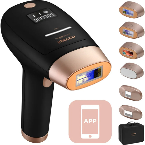  Concept Perfect Skin Pro Anti-age Il5020 Ipl Epilator For Body, Face, Bikini Area And Underarms 1 Pc 