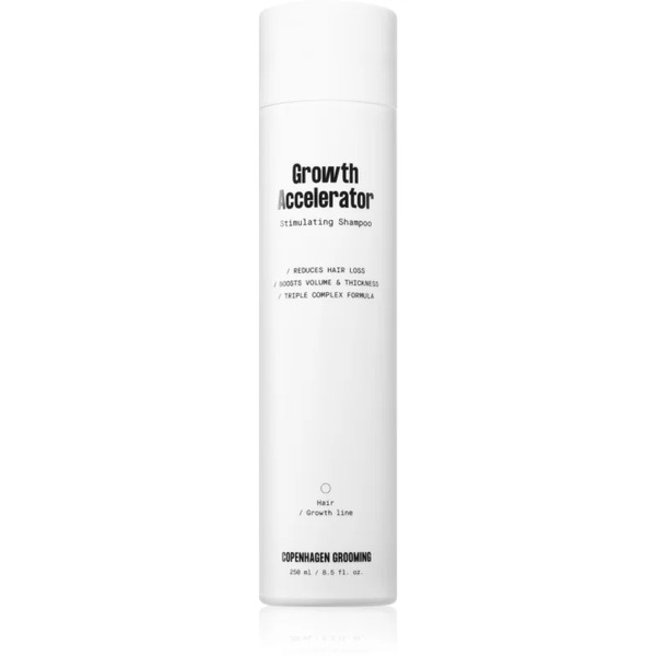  Copenhagen Grooming Growth Accelerator Shampoo Hair Activating Shampoo For Hair Growth And Strengthening From The Roots 250 Ml 
