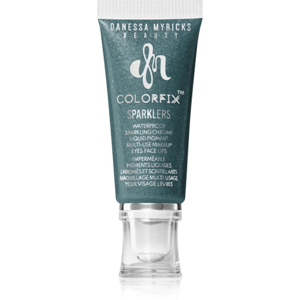  Danessa Myricks Beauty Colorfix Sparklers Multi-purpose Makeup For Eyes, Lips And Face Shade Evergreen 10 Ml 