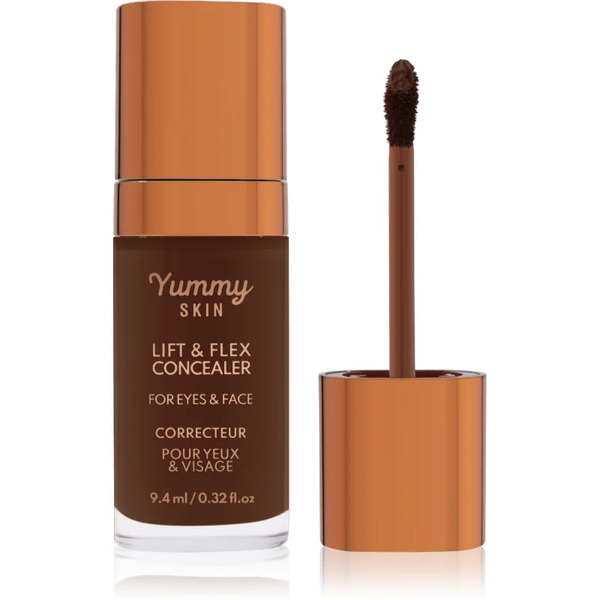  Danessa Myricks Beauty Yummy Skin Lift & Flex Concealer Liquid Concealer With Matt Effect Shade 18 - Deep With Neutral Warm Undertones 8.4 Ml 