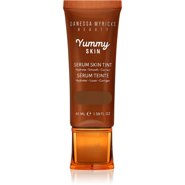  Danessa Myricks Beauty Yummy Skin Serum Skin Tint Moisturising Smoothing Foundation Shade 14 - Deep Skin With Warm Golden Undertones 45 Ml 