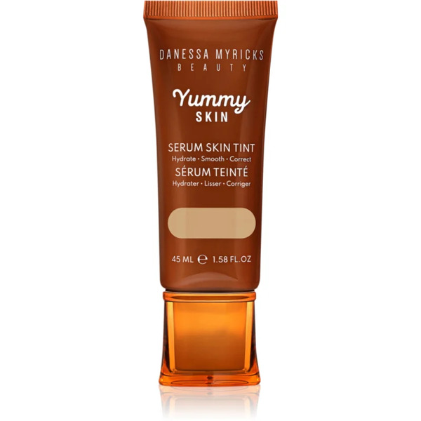  Danessa Myricks Beauty Yummy Skin Serum Skin Tint Moisturising Smoothing Foundation Shade 4.5 - Light To Medium With Warm Undertones 45 Ml 