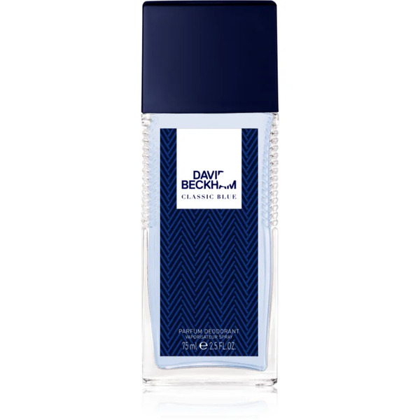  David Beckham Classic Blue Deodorant With Atomiser For Men 75 Ml 