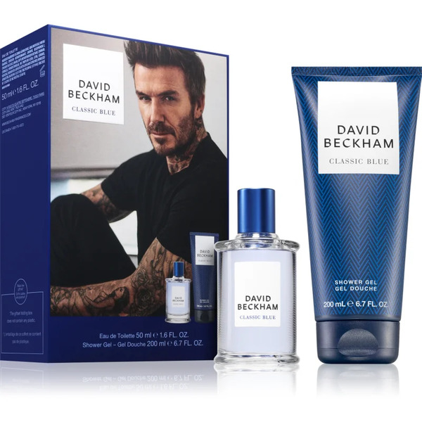  David Beckham Classic Blue Gift Set For Men 