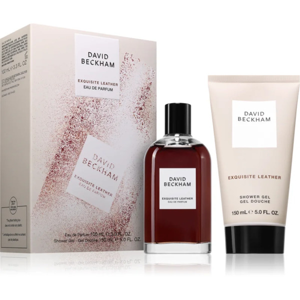  David Beckham Exquisite Leather Gift Set For Men 