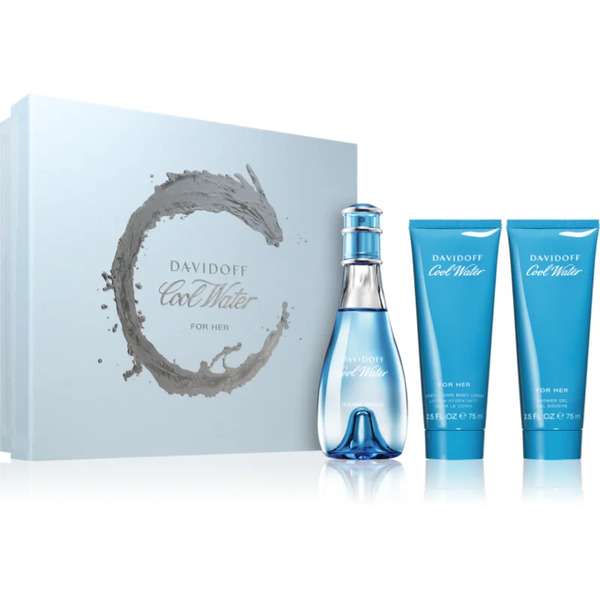  Davidoff Cool Water For Her Gift Set For Women 