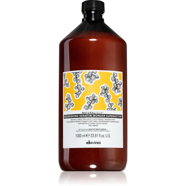  Davines Naturaltech Nourishing Keratin Wonder Regenerating Treatment With Keratin Suitable For Hair Masks 1000 Ml 