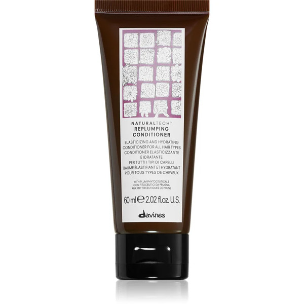  Davines Naturaltech Replumping Conditioner Moisturising Conditioner For Easy Combing 60 Ml 