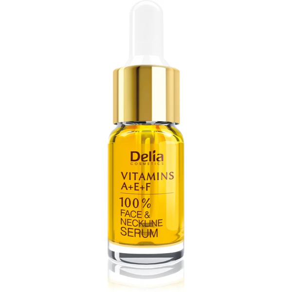  Delia Cosmetics Professional Face Care Vitamins A+e+f Anti-wrinkle Serum For Face And Décolleté 10 Ml 