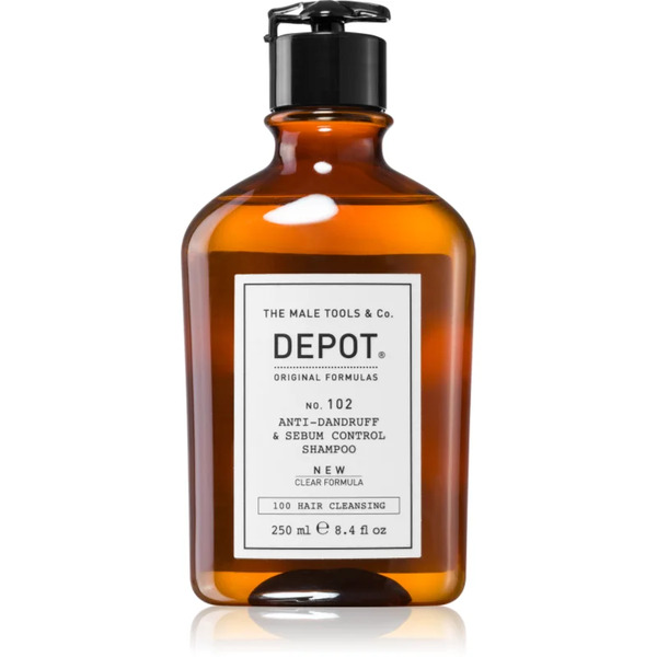  Depot 100 Hair Cleansing No. 102 Purifying & Sebum Control Rebalancing Shampoo For Oily Scalp 250 Ml 