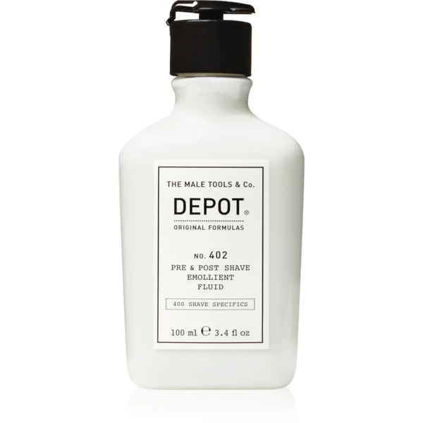  Depot 400 Shave Specifics No. 402 Pre & Post Shave Emollient Fluid Balm Aftershave 100 Ml 
