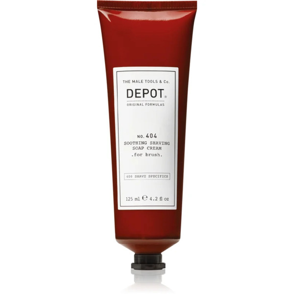  Depot 400 Shave Specifics O. 404 Soothing Shaving Soap Cream .for Brush. Soothing Cream For Shaving For Brush 125 Ml 