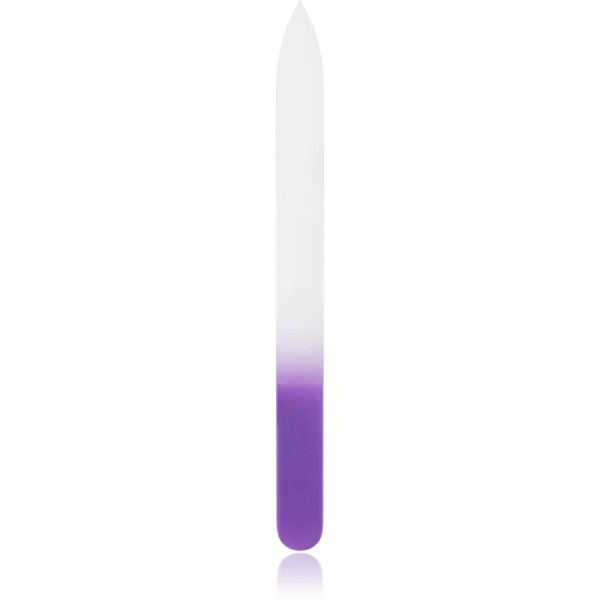  Diva & Nice Cosmetics Accessories File Glass Nail File Large Violet 1 Pc 