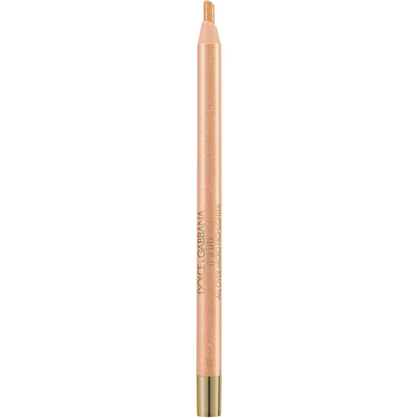  Dolce&gabbana Bold It's Lit! Cream Highlighter Stick In A Pencil Shade 03 Golden Hour - Shimmering Champagne 0.35 G 