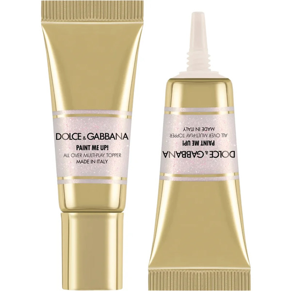  Dolce&gabbana Bold Paint Me Up! Multi-purpose Makeup For Eyes, Lips And Face Shade 05 Pearl Drip - Gold & Pink Duo Chrome 5 Ml 