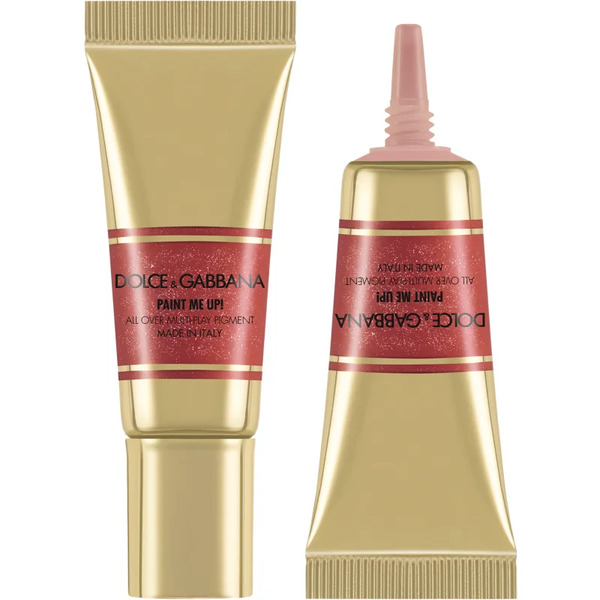  Dolce&gabbana Bold Paint Me Up! Multi-purpose Makeup For Eyes, Lips And Face Shade 03 Red Sketch - Metallic Brick Red 5 Ml 