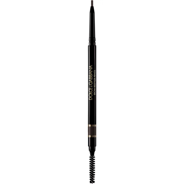  Dolce&gabbana Classic Brow Restyler Pencil Eyebrow Pencil With Brush Shade 06 Naturally Black - Warm Black Brown 0.09 G 