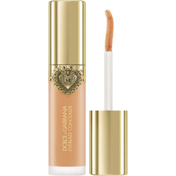  Dolce&gabbana Everlast Concealer Long-lasting Concealer Shade 18 Medium - Corrective Orange Undertones 11 Ml 