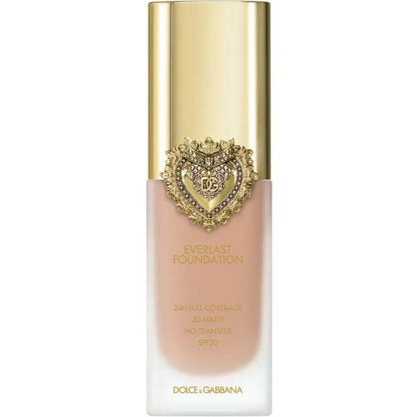  Dolce&gabbana Flawless Everlast Foundation Long-lasting High-coverage Foundation Spf 20 Shade 13c Light Medium 27 Ml 