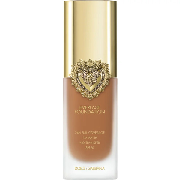  Dolce&gabbana Flawless Everlast Foundation Long-lasting High-coverage Foundation Spf 20 Shade 25w Medium Deep 27 Ml 