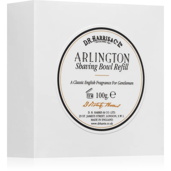  D.r. Harris Shawing Bowl Refill Shaving Soap Refill Arlington 100 G 
