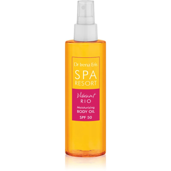  Dr Irena Eris Spa Resort Vibrant Rio Nourishing Sunscreen Oil With Moisturising Effect Spf 50 200 Ml 
