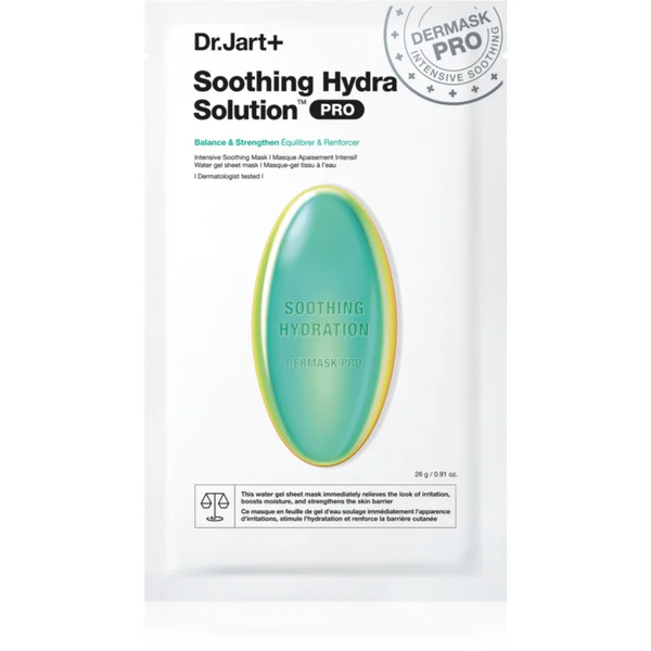  Dr. Jart+ Soothing Hydra Solution™ Intensive Soothing Mask Regenerating And Hydrating Face Mask 26 G 