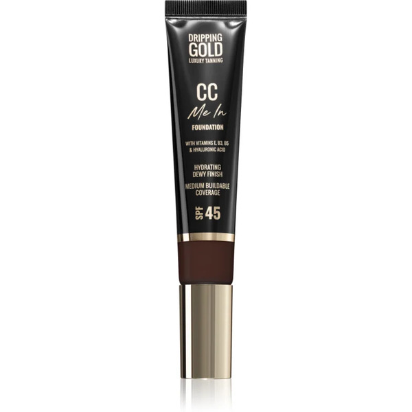  Dripping Gold Cc Me In Lightweight Foundation Spf 45 Shade Rich 10 32 Ml 