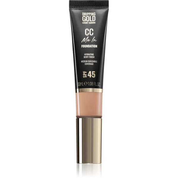  Dripping Gold Cc Me In Lightweight Foundation Spf 45 Shade Shortbread 2.5 32 Ml 