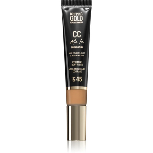  Dripping Gold Cc Me In Lightweight Foundation Spf 45 Shade Tan 06 32 Ml 
