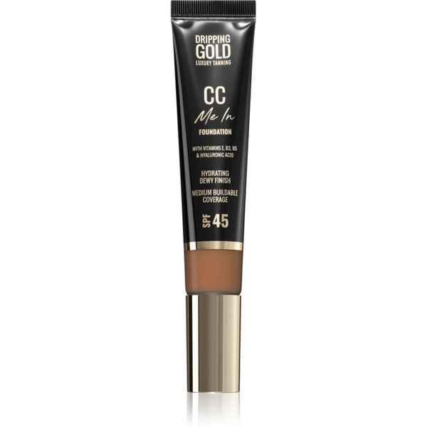 Dripping Gold Cc Me In Lightweight Foundation Spf 45 Shade Toasted 08 32 Ml 