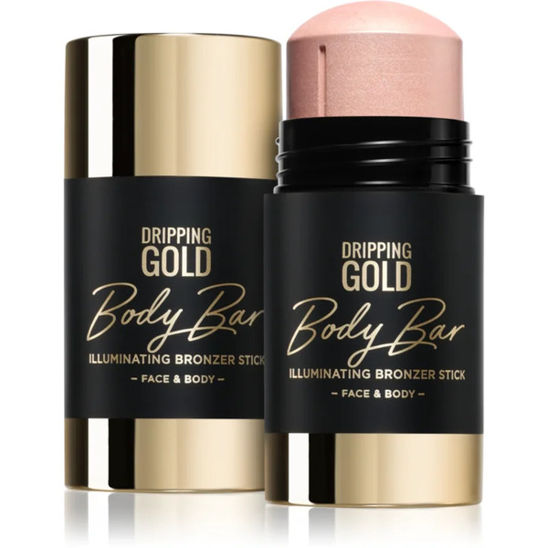  Dripping Gold Luxury Tanning Illuminating Stick Illuminating Bronzer For Face And Body Shade Gold 36 G 