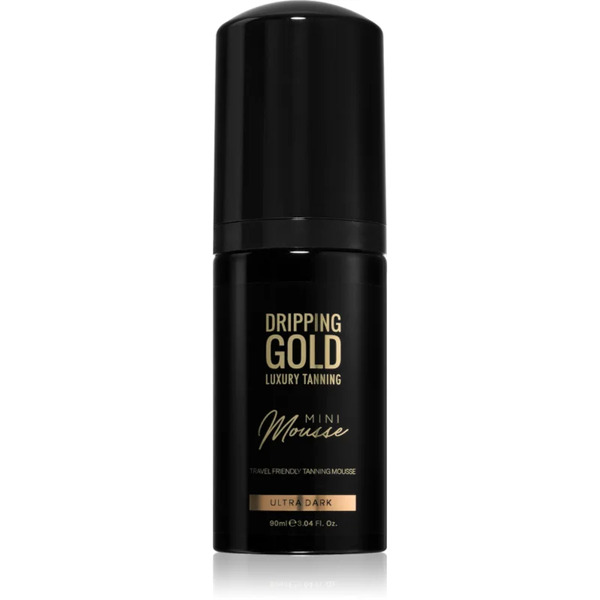  Dripping Gold Luxury Tanning Mini Mousse Self-tanning Mousse For The Face And Body Shade Ultra Dark 90 