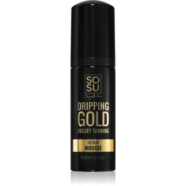  Dripping Gold Luxury Tanning Mousse Self-tanning Mousse Shade Medium 150 Ml 