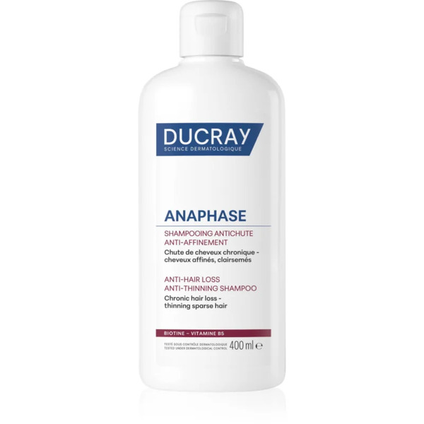  Ducray Anaphase+ Anti-hair Loss Anti-thinning Shampoo Fortifying And Revitalising Shampoo For Hair Loss 400 Ml 