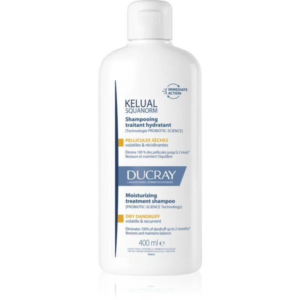  Ducray Kelual Squanorm Moisturizing Treatment Shampoo Dry Dandruff Shampoo To Treat Dry Dandruff 400 Ml 
