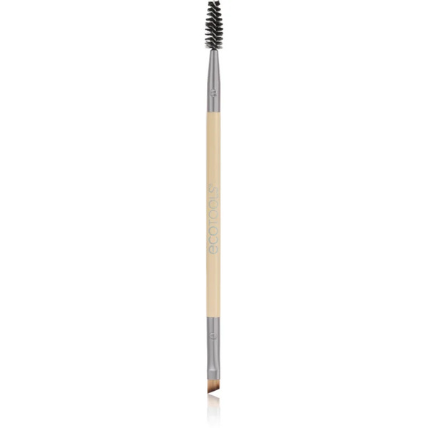  Ecotools Face Tools Double-ended Eyebrow Brush With Brush 1 Pc 